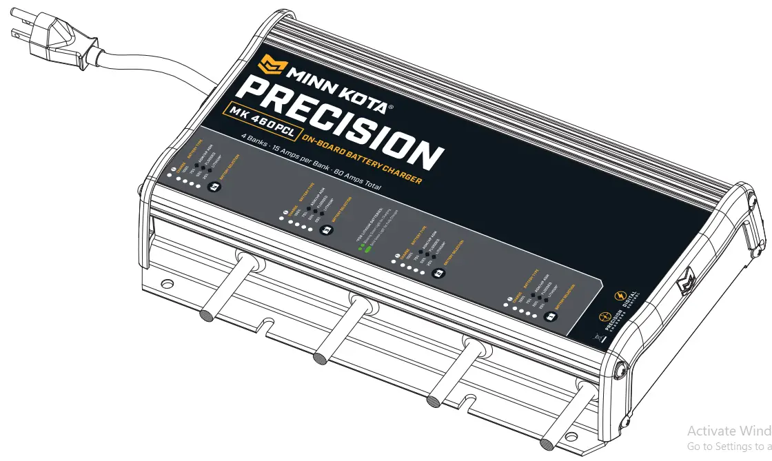 MINN KOTA MK 230PCL Precision Onboard Charger -