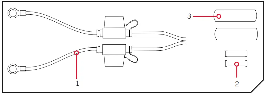 MINN KOTA MK 230PCL Precision Onboard Charger -INSTALLATION PARTS LIST