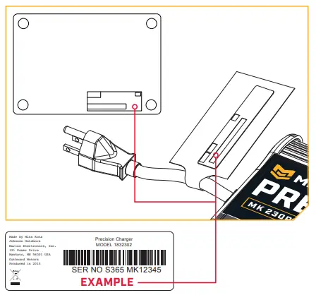 MINN KOTA MK 230PCL Precision Onboard Charger -REGISTRATION