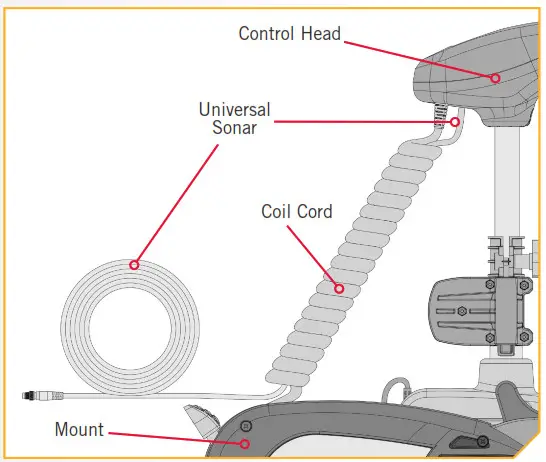 MINN KOTA Terrova Bow-Mount Trolling Motor - Control Head