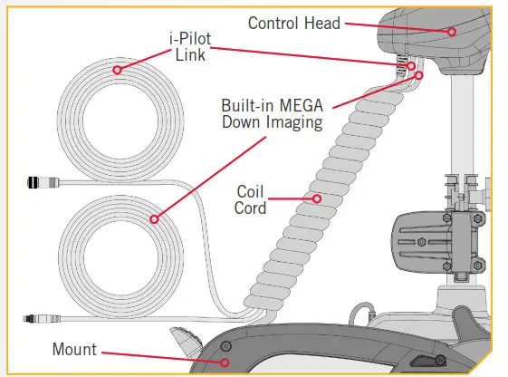 MINN KOTA Terrova Bow-Mount Trolling Motor -Control Head