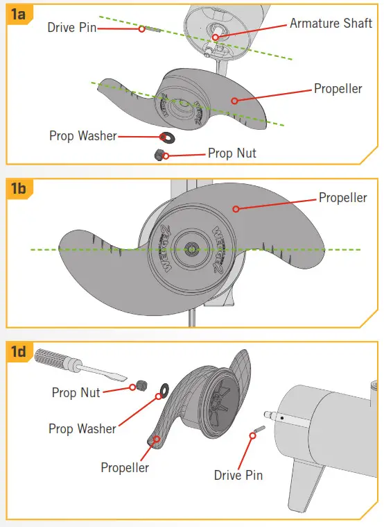 MINN KOTA Terrova Bow-Mount Trolling Motor Drive Pin