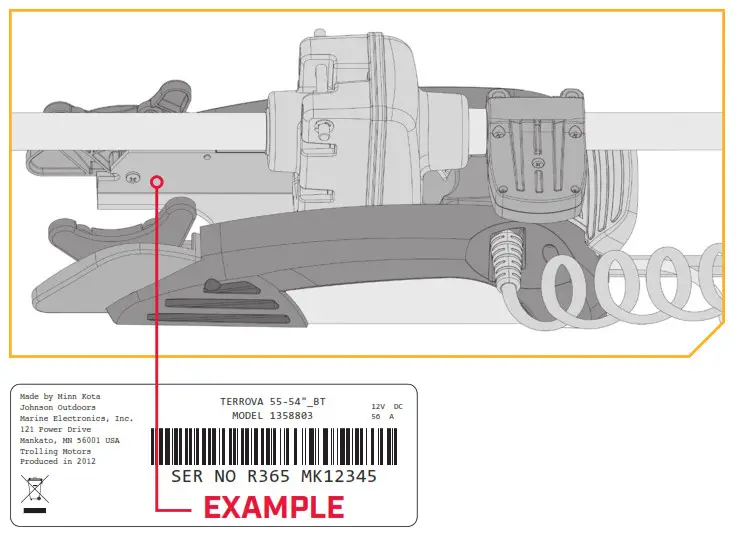 MINN KOTA Terrova Bow-Mount Trolling Motor - REGISTRATION