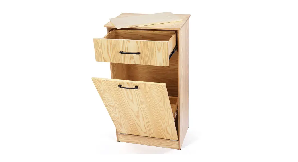 Flybold Tilt Out Trash Can Holder User Manual