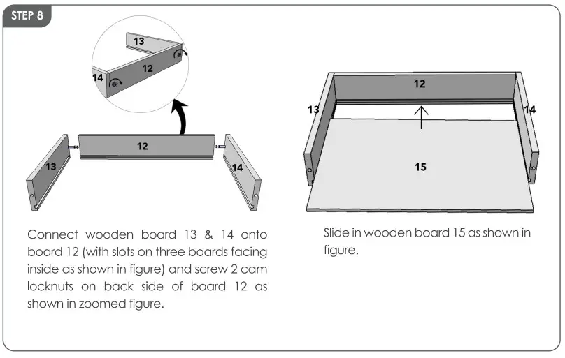 flybold Tilt Out Trash Can Holder -STEP 8