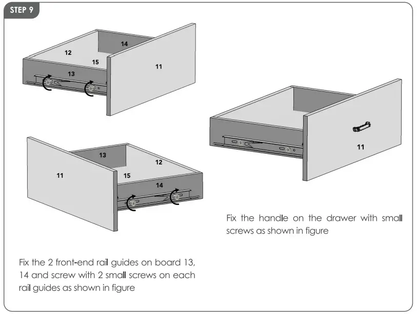 flybold Tilt Out Trash Can Holder -STEP 9