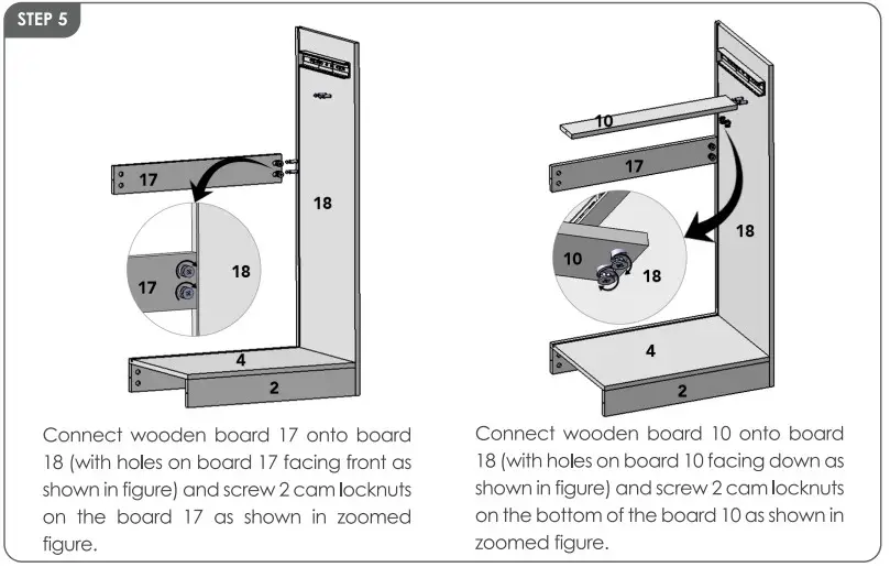 flybold Tilt Out Trash Can Holder -STEP5