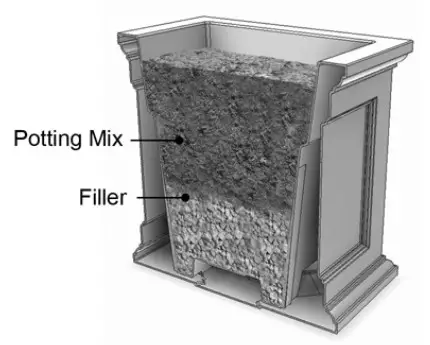 MAYNE 8800 Fairfield 28in Square Planter - 2