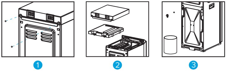 BRIO CLBL720SCIC Freestanding Bottom Loading Electric Water Cooler - Installation 4