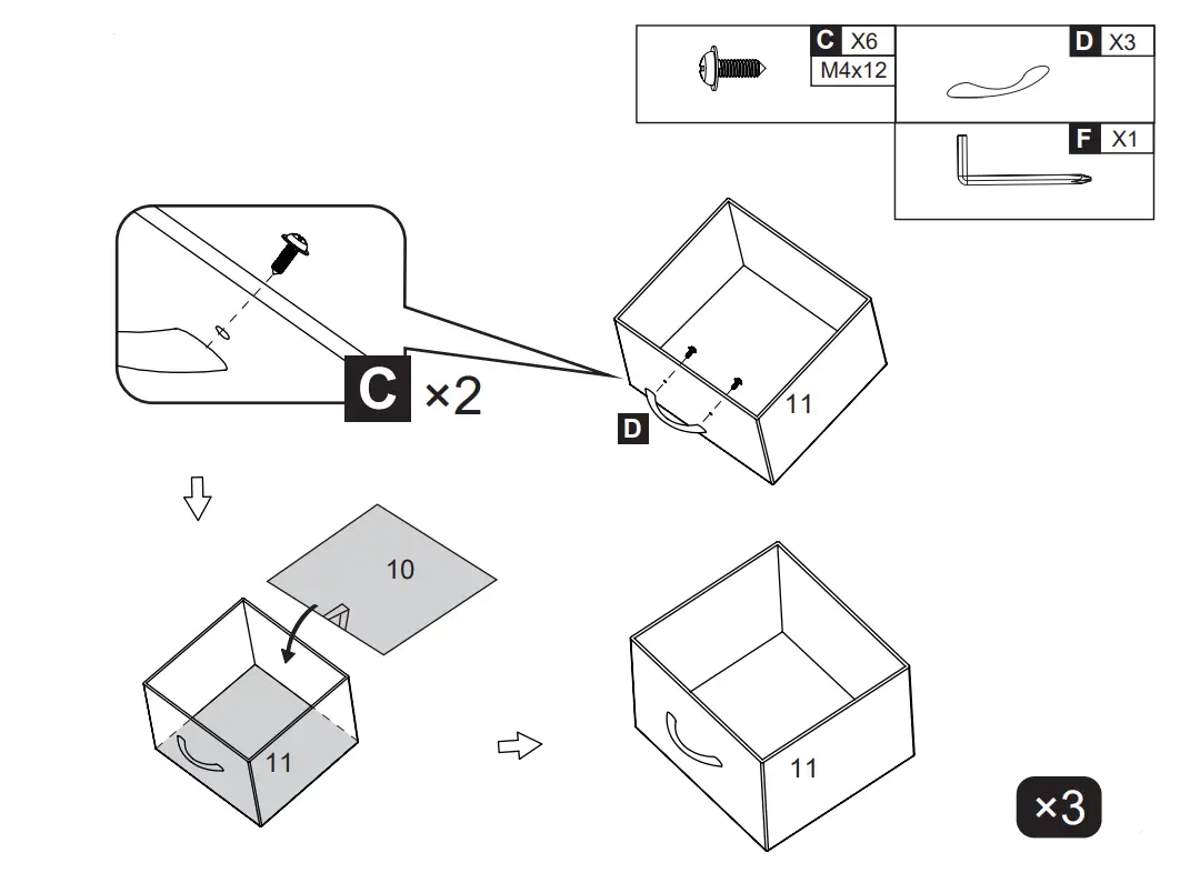 WLIVE-ASNG044-Fabric-5-Drawer-Low-Storage-Cabinet-with-Open-Shelf-12