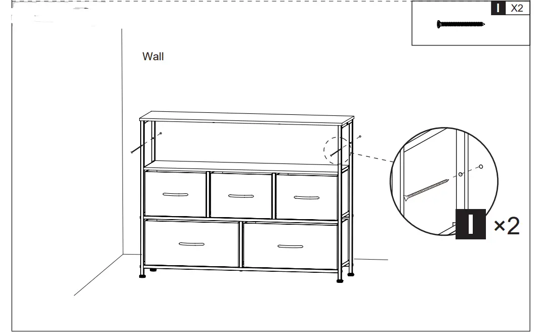 WLIVE-ASNG044-Fabric-5-Drawer-Low-Storage-Cabinet-with-Open-Shelf-18