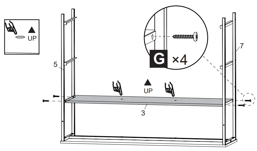 WLIVE-ASNG044-Fabric-5-Drawer-Low-Storage-Cabinet-with-Open-Shelf-6