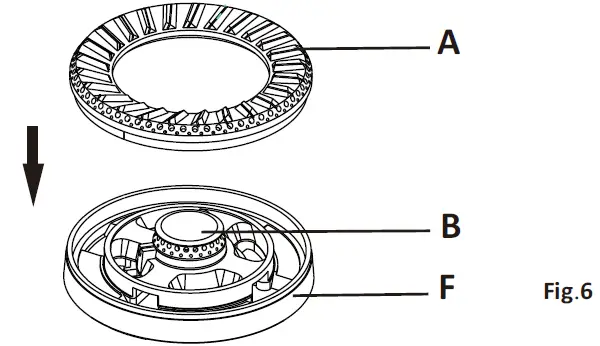 FUJIOH FH-GS5030 SVSS Built-in Gas Hob 11