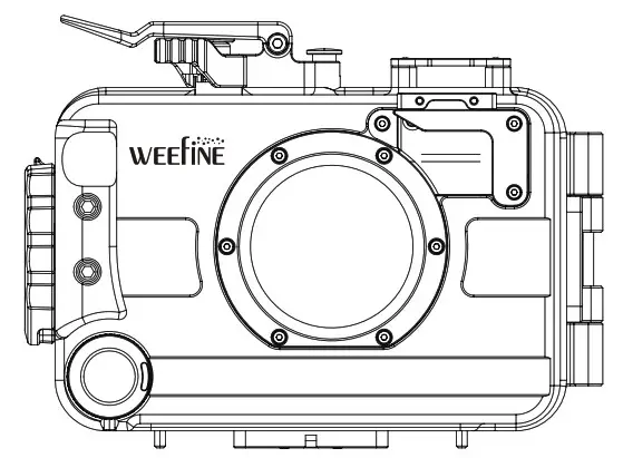 WEEFiNE WFH TG 6 Waterproof Case - Cover