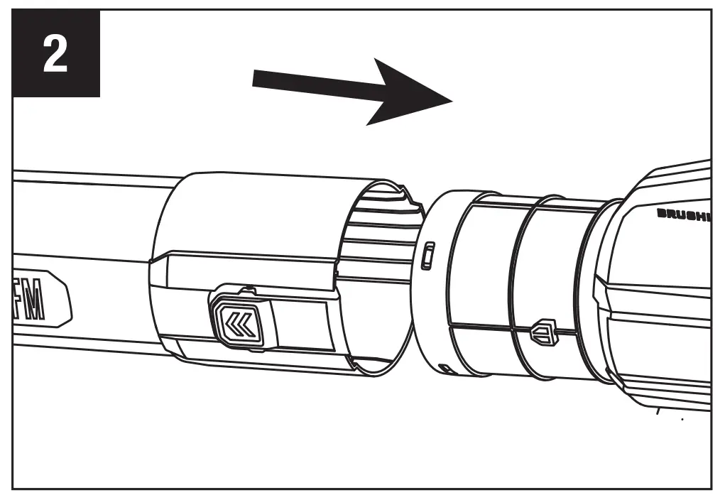 ASSEMBLING THE BLOWER TUBE