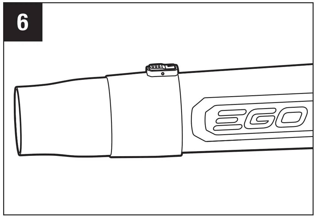 ASSEMBLING THE BLOWER TAPERED/FLAT NOZZLE