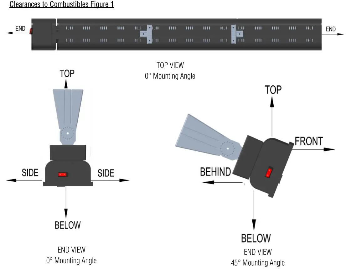 king RK2045-RMT-BLK SmartWave Triple Bulb Carbon Fiber Radiant Heater Instruction Manual - Fig 1