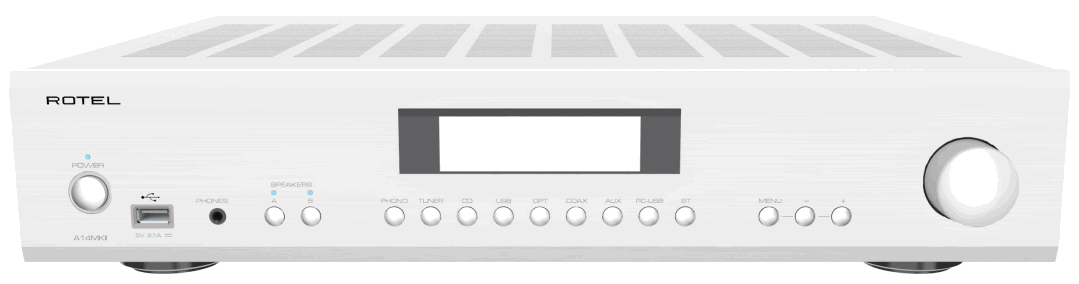 ROTEL A14MKII Integrated Amplifier with Built in DAC and Bluetooth
