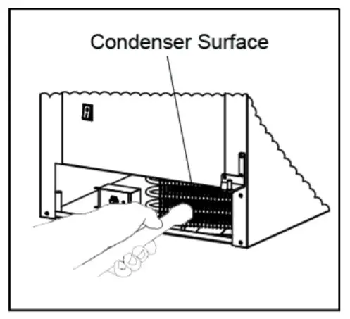 EDGESTAR Undercounter Crescent Ice Maker Owner's - Condenser Cleaning