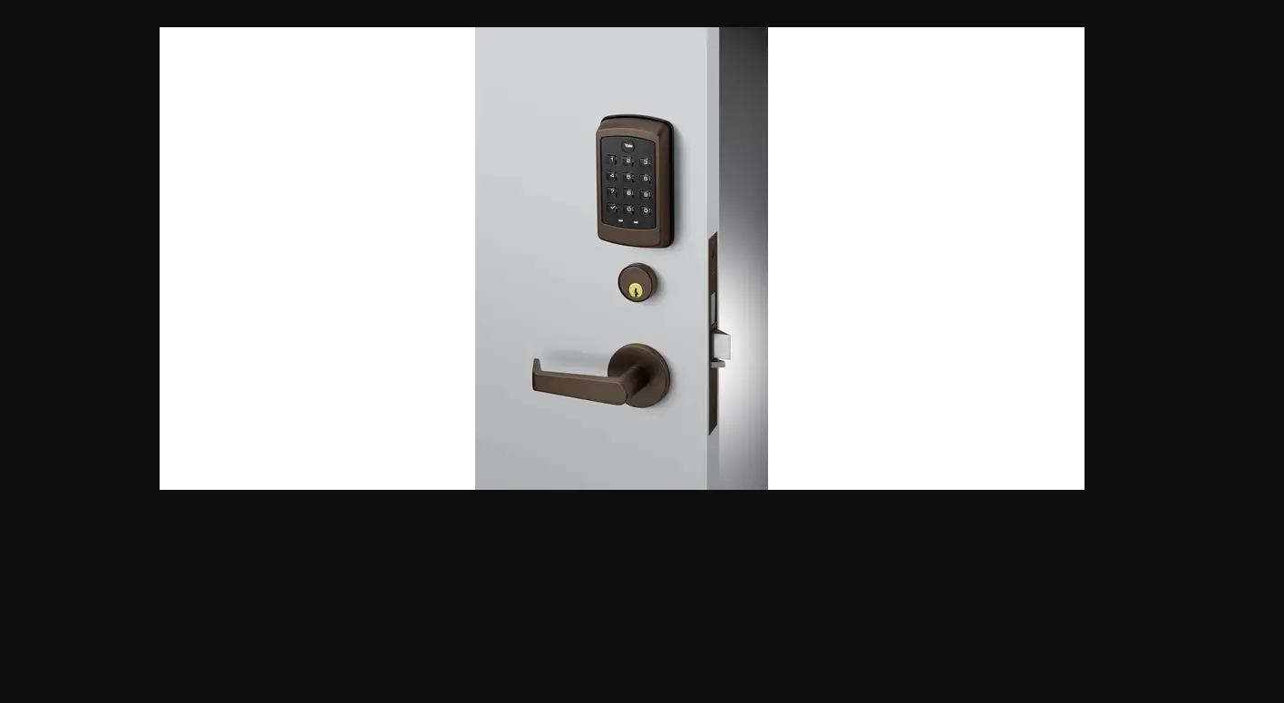Yale Locks & Hardware Nextouch Sectional Mortise Push Button Keypad Lock Ntm617-zw2 Manual