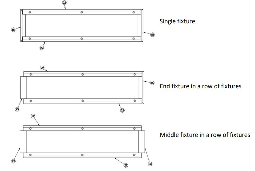 ANOLiS Eminere Inground 2, Inground 4 User Manual - Cover plates overview