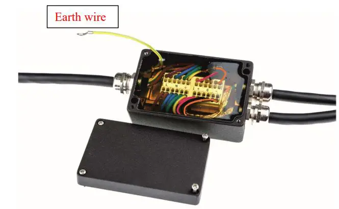 ANOLiS Eminere Inground 2, Inground 4 User Manual - Junction box filled with resin