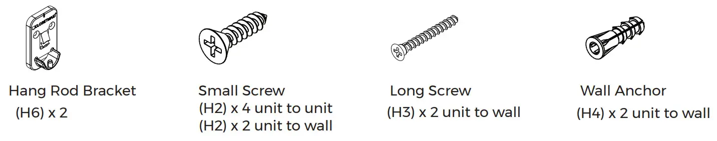 CLOSETMAID 4567, 4610 Shelf and Hang Rod Kit - fig 10