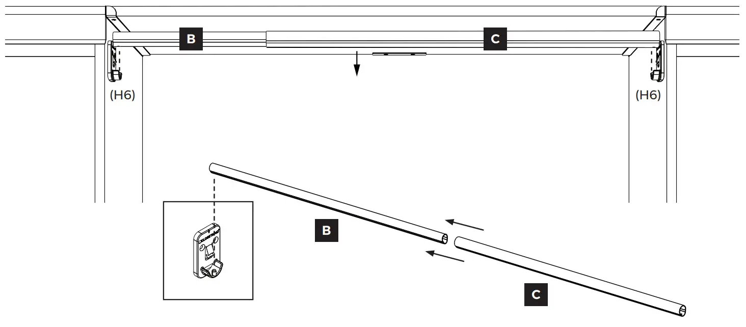 CLOSETMAID 4567, 4610 Shelf and Hang Rod Kit - fig 13