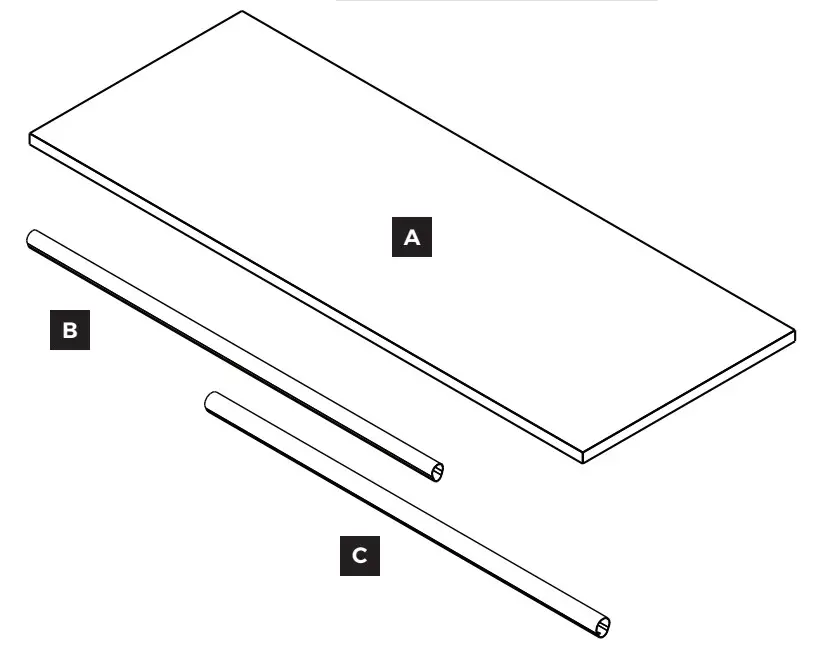 CLOSETMAID 4567, 4610 Shelf and Hang Rod Kit - fig 2