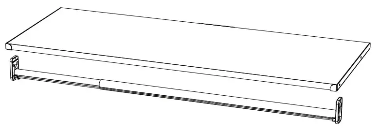 CLOSETMAID 4567, 4610 Shelf and Hang Rod Kit