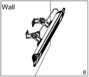 Wall mounted installation