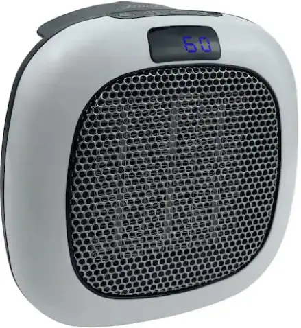 Hunter 73027 73027-WH Plug-in Heater with Remote Control-fig1