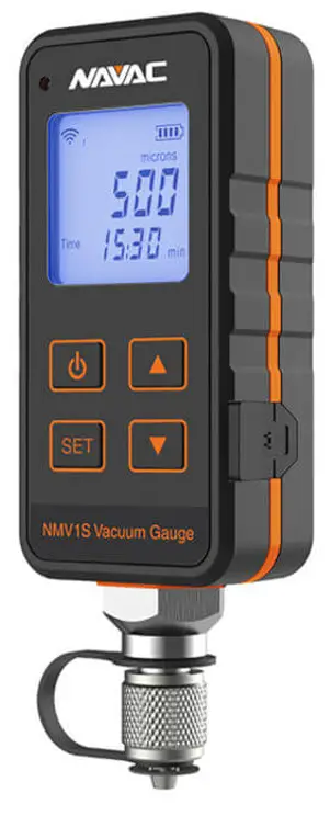 NAVAC NMV1S Premium Micron Vacuum Gauge-