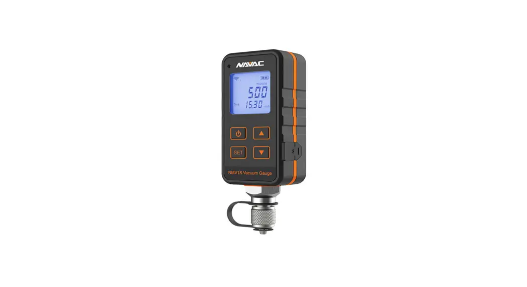 Navac Nmv1s Premium Micron Vacuum Gauge User Manual