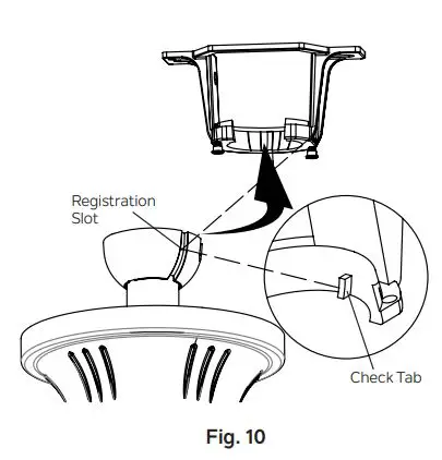KICHLER 300325 56 Inch Crescent Ceiling Fan Brushed Nickel Instruction Manual - Fig 10