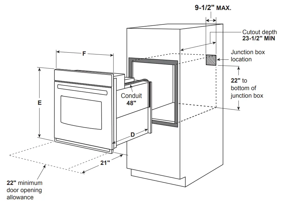 CAFE CTS70DM2NS5 30 Inch Built In Single Electric Convection Wall Oven - fig