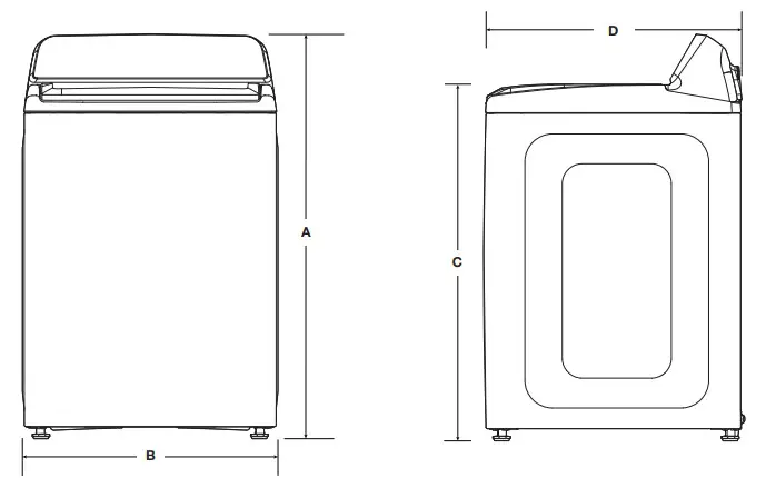 MAYTAG MVW4505MW Top Load Washer - fig 1