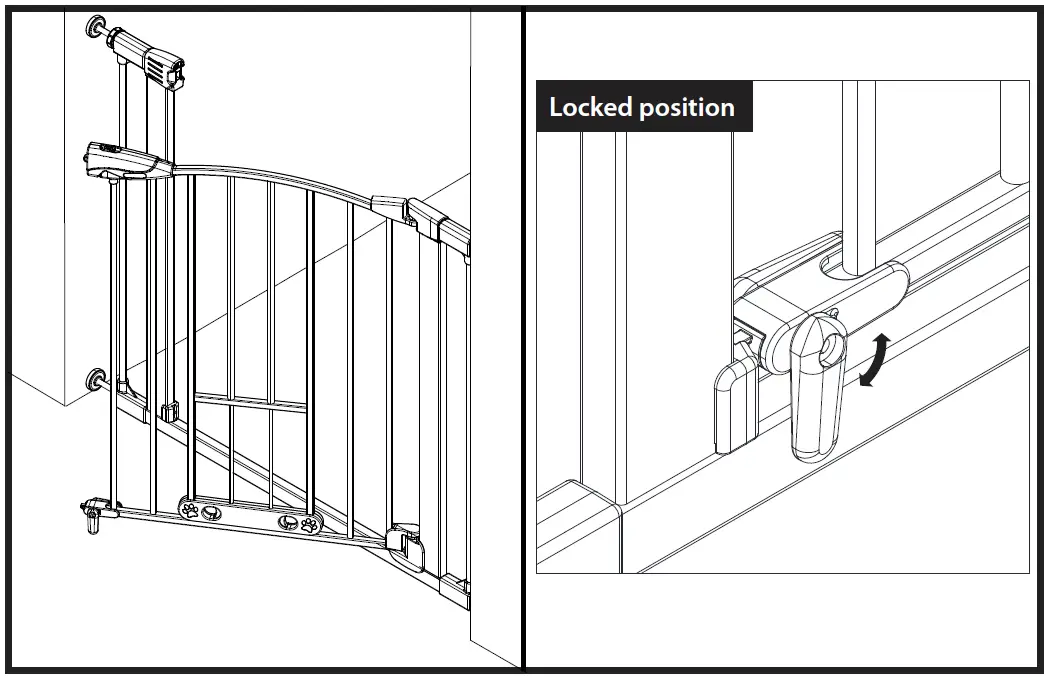 north-states-5441-MyPet-Tall-Deco-EasyPass-Pet-Gate- (10)