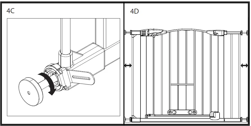 north-states-5441-MyPet-Tall-Deco-EasyPass-Pet-Gate- (7)
