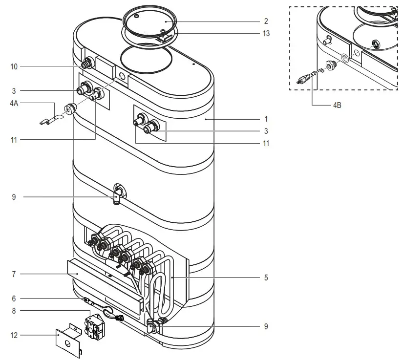 Curtis G3 TPX 1.5 Gallon Coffee Brewing System - Figure