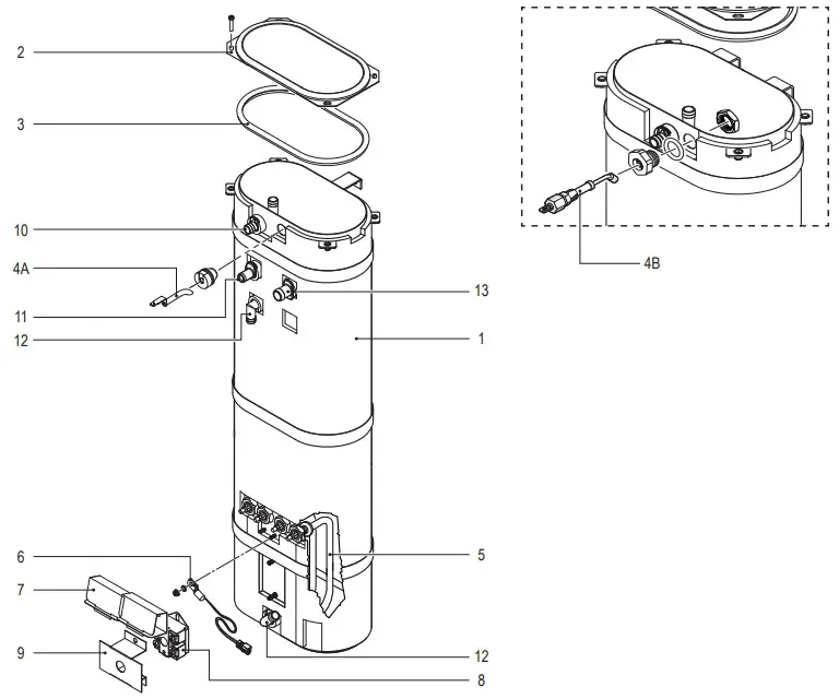 Curtis G3 TPX 1.5 Gallon Coffee Brewing System - fig 31