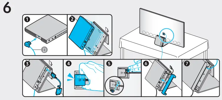SAMSUNG QN65QN8A Smart TV -.HOLDER-WALL RING x 46