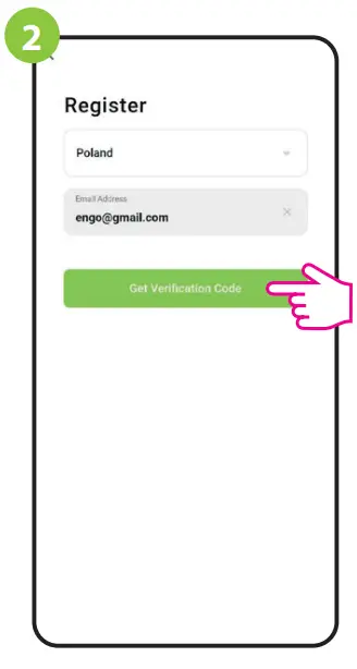 Register The New Account
