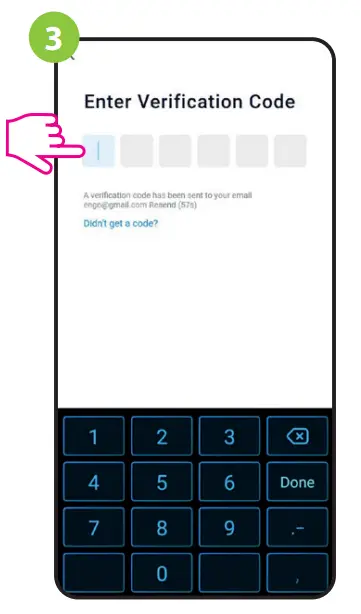 Register The New Account