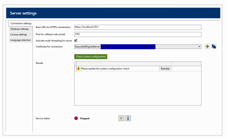 BRAND EASYCAL 5.0 Calibration Software -server software 1