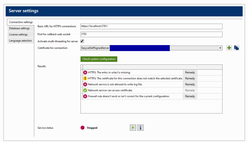 BRAND EASYCAL 5.0 Calibration Software - server software 2