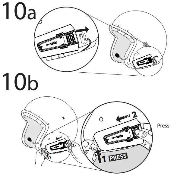 cardo PackTalk CUSTOM Upgradable Mesh Communicator - fig 21
