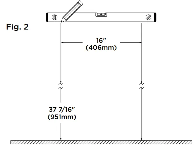 Koala Kare KB300 Surface Mounted Baby Changing Station - fig 2