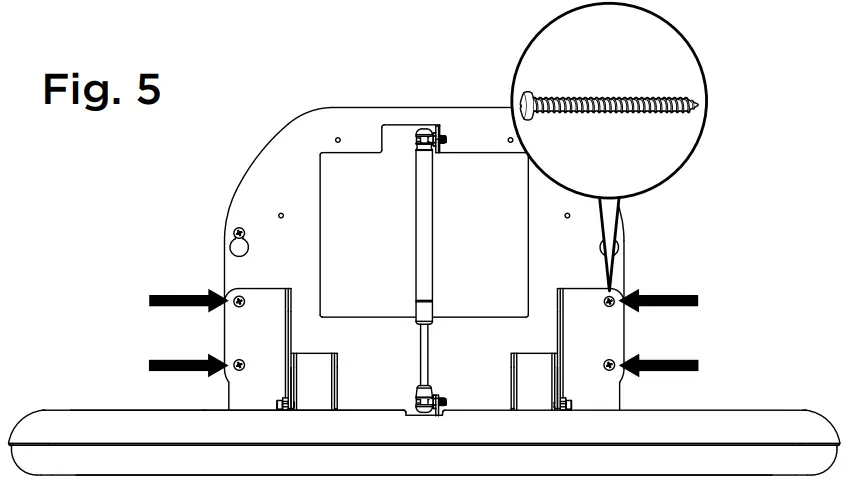 Koala Kare KB300 Surface Mounted Baby Changing Station - fig 5