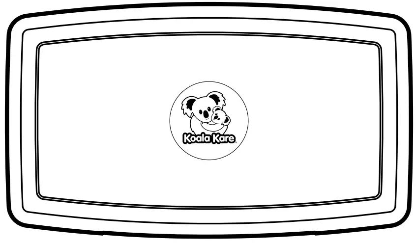 Koala Kare KB300 Surface Mounted Baby Changing Station